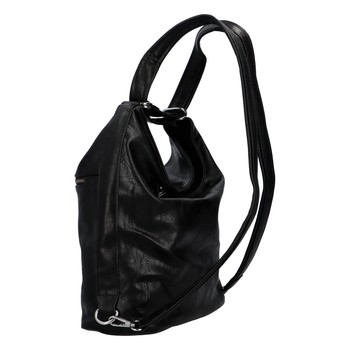 Dámska kabelka batoh čierna - Romina Kayla