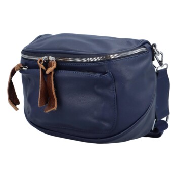 Dámska crossbody kabelka tmavomodrá - Paolo Bags Karen
