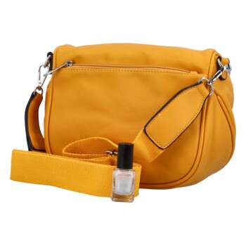 Dámska crossbody kabelka žltá - Paolo Bags Karen