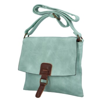 Dámska crossbody kabelka svetlozelená - Paolo Bags Jostein