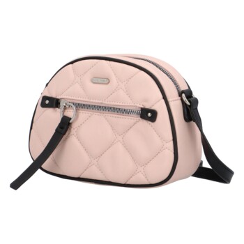 Dámska crossbody kabelka svetloružová - David Jones Olivia