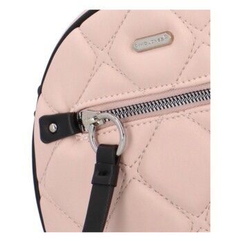 Dámska crossbody kabelka svetloružová - David Jones Olivia