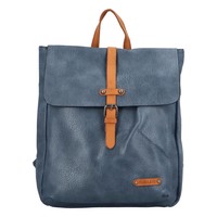 Dámsky módny mestský batoh modrý - FLORA&CO Zenovia