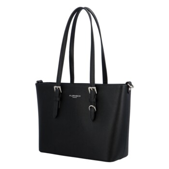 Dámska kabelka cez plece čierna - FLORA&CO Aileen