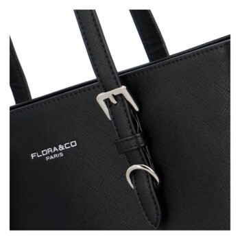Dámska kabelka cez plece čierna - FLORA&CO Aileen