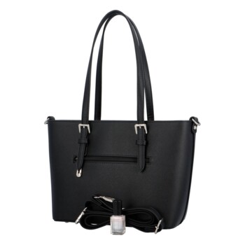 Dámska kabelka cez plece čierna - FLORA&CO Aileen