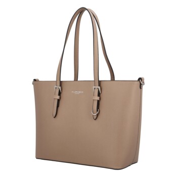 Dámska kabelka cez plece taupe - FLORA&CO Dianna