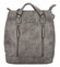 Dámsky štýlový batoh kabelka v sivej farbe - Enrico Benetti Brisaus