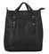 Dámsky štýlový batoh kabelka čierny - Enrico Benetti Brisaus