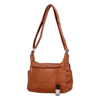Dámska crossbody kabelka hnedá - MaxFly Devillana