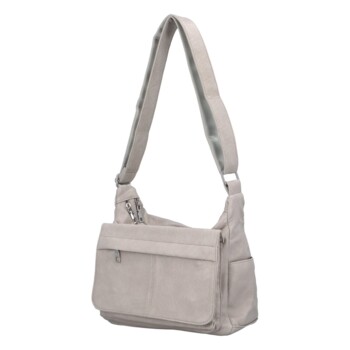 Dámska crossbody kabelka šedá - MaxFly Devillana