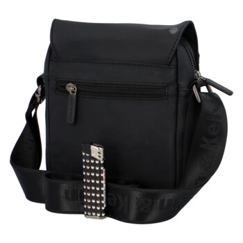 Pánska taška na doklady čierna - Justin & Kelvin Klonos