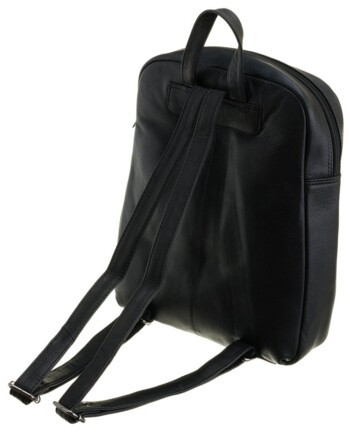 Pánsky kožený batoh čierny - Wild Ronel