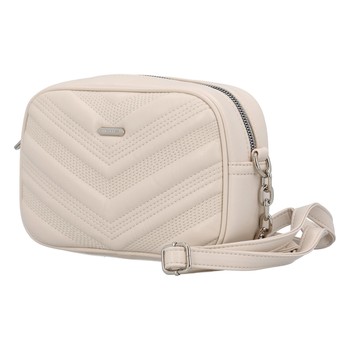 Dámska crossbody kabelka svetlobéžová - David Jones Diane