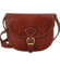 Dámska kožená crossbody kabelka hnedá - ItalY Isabella
