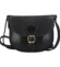 Dámska kožená crossbody kabelka čierna - ItalY Isabella