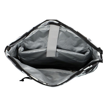 Kombinovaný cestovný batoh čierno biely - New Rebels Maskach