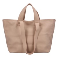 Dámska kožená kabelka bledo růžová - ItalY Nicola