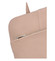 Dámsky kožený batôžtek kabelka ružový - ItalY Houtel