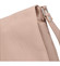 Dámska kožená kabelka bledo ružová - ItalY Ellie