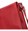 Dámska kožená kabelka tmavočervená - ItalY Ellie