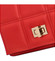 Dámska kožená kabelka do ruky červená - ItalY Diana