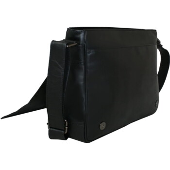 Pánska kožená taška čierna - Wild Markwan