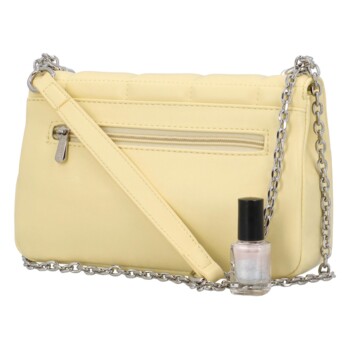 Dámska crossbody kabelky svetložltá - David Jones Milow