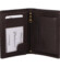Pánska kožená peňaženka tmavo hnedá - Diviley Earl