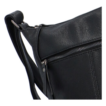 Dámska crossbody kabelka čierna - Enrico Benetti Sueliin