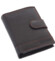 Pánska kožená peňaženka čierno/červená- Bellugio Ernesto