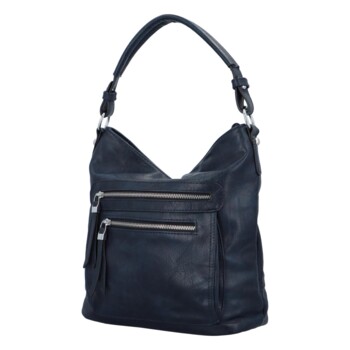 Dámska kabelka na rameno tmavo modrá - Romina & Co Bags Piperr