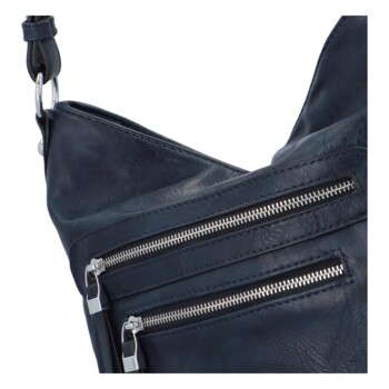 Dámska kabelka na rameno tmavo modrá - Romina & Co Bags Piperr