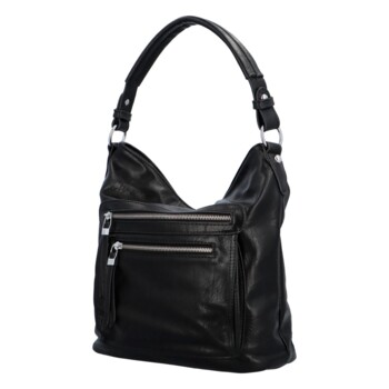 Dámska kabelka na rameno čierna - Romina & Co Bags Piperr