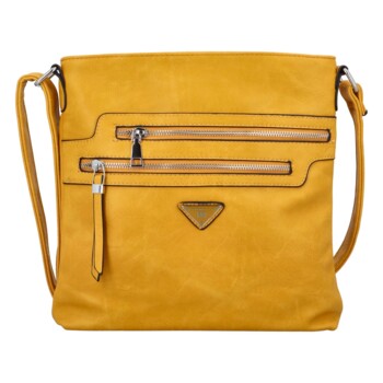 Dámska crossbody kabelka žltá - Romina Dresap