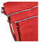 Dámska crossbody kabelka červená - Paolo Bags Skule