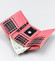 Jedinečná dámska lakovaná kožená peňaženka svetlo ružová - Lorenti 55020SH