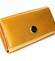 Dámska peňaženka kožená lakovaná zlatá - Cavaldi H201