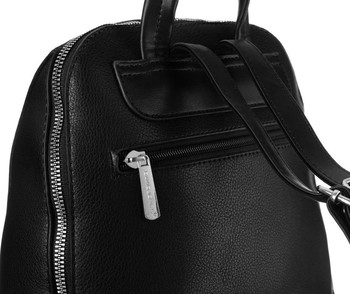 Dámsky luxusný batoh čierny - David Jones Emeliano