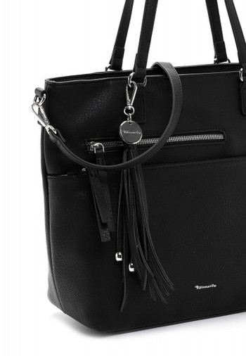 Luxusná dámska kabelka cez plece čierna - Tamaris Berina