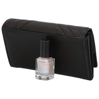 Dámska kožená peňaženka čierna - Diviley Carlina