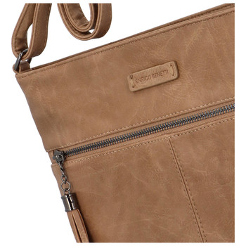 Dámska crossbody kabelka camel - Enrico Benetti Loyden