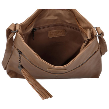 Dámska crossbody kabelka camel - Enrico Benetti Loyden