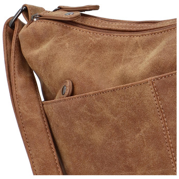 Dámska crossbody kabelka camel - Just Dreamz Lody