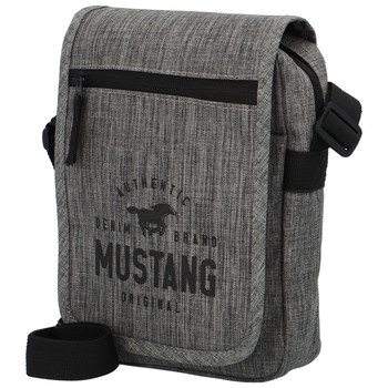 Látková crossbody taška sivá - Mustang Javery New