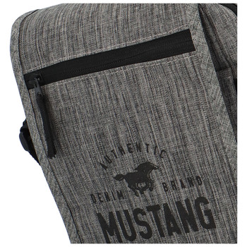 Látková crossbody taška sivá - Mustang Javery New