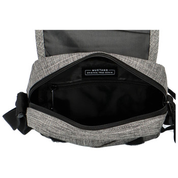 Látková crossbody taška sivá - Mustang Javery New
