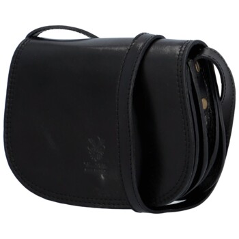 Dámska kožená crossbody čierna - Delami Belinda