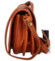 Dámska kožená crossbody koňaková - Delami Melisa