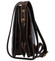 Dámska kožená crossbody tmavo hnedá - Delami Linda